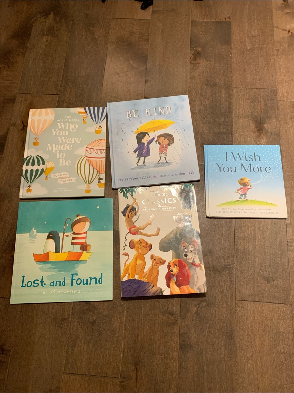 Children's Picture Book Bundle - Blue, Cream, Yellow, Green Covers